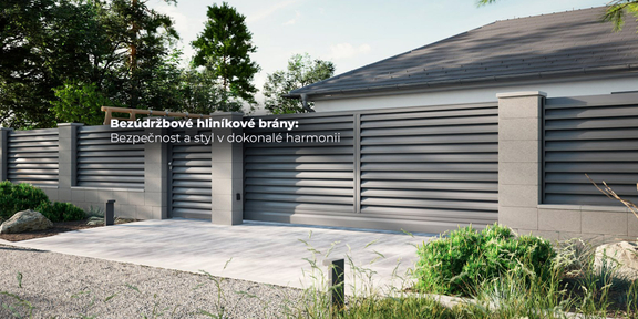 Hliníkové brány | ROLUX