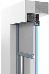 Zaomítaná ZIP screen roleta